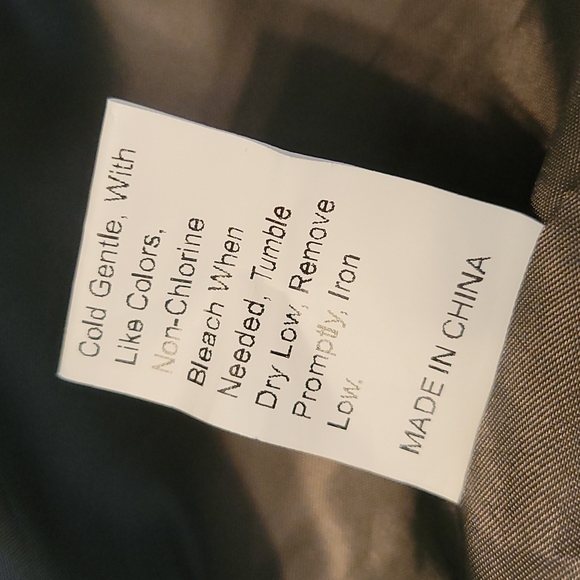 Army Green Longline Coat.  Size M - Picture 10 of 11